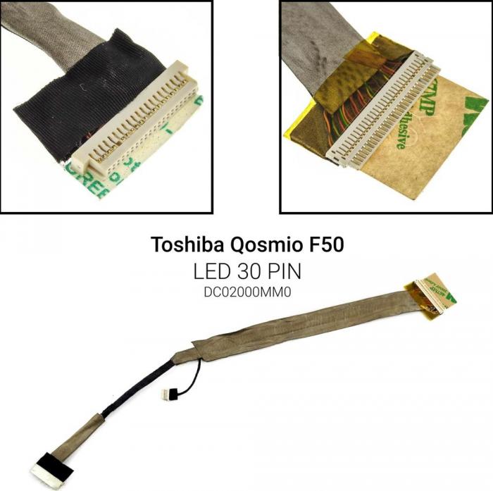 ΚΑΛΩΔΙΟΤΑΙΝΙΑ ΓΙΑ ΟΘΟΝΗ LAPTOP TOSHIBA QOSMIO F50 DC02000MM00