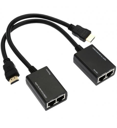 EXTENDER HDMI ΜΕΣΩ UTP POWERTECH CAB-H078