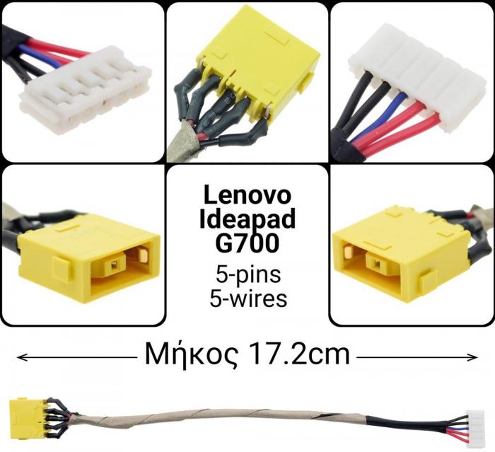 ΒΥΣΜΑ ΤΡΟΦΟΔΟΣΙΑΣ ΓΙΑ LAPTOP LENOVO IDEAPAD G700