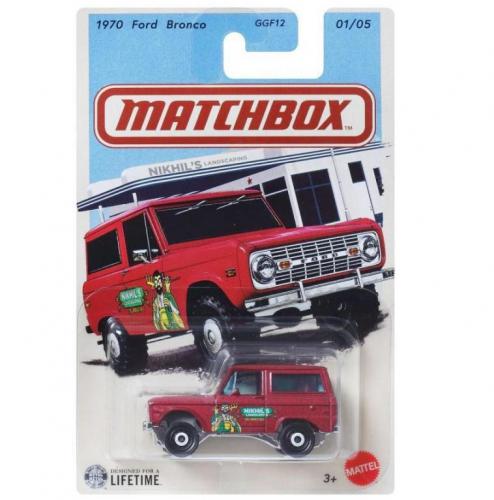 ΠΑΙΧΝΙΔΙ MATTEL MATCHBOX: 1970 FORD BRONCO JRK09