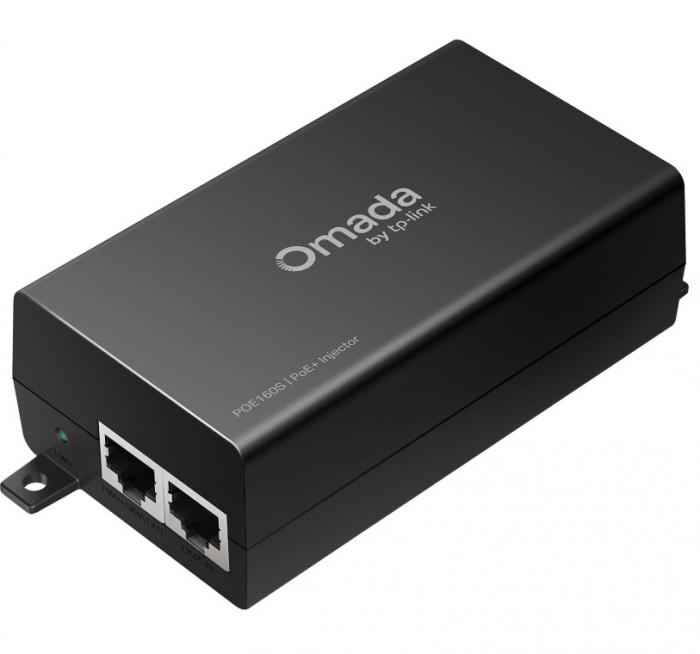 INJECTOR TP-LINK OMADA POE160S PoE+ BLACK