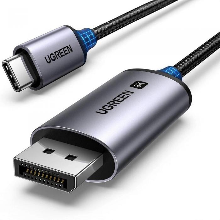 ΚΑΛΩΔΙΟ UGREEN USB-C ΣΕ DP M/M 8K/60Hz CM556 25839 3M