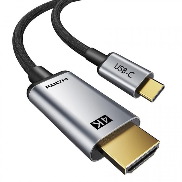 ΚΑΛΩΔΙΟ CABLETIME USB-C ΣΕ HDMI CT-CMHD2 4K/60Hz 5M BLACK
