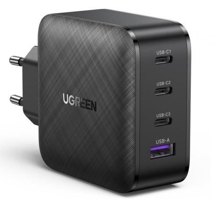 ΦΟΡΤΙΣΤΗΣ ΤΟΙΧΟΥ UGREEN CD224 70774 GaN PD 65W BLACK
