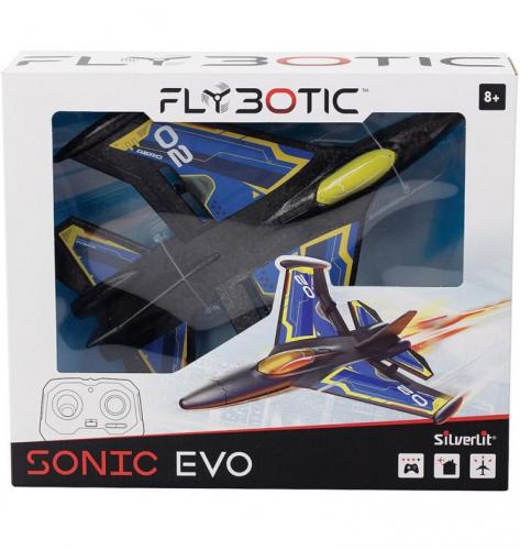 ΠΑΙΧΝΙΔΙ AS SILVERLIT: FLYBOTIC - SONIC EVO REMOTE CONTROL AIRPLANE BLUE 7530-85741