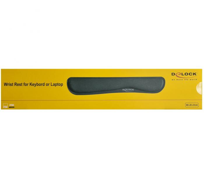 WRIST REST DELOCK 12558 BLACK