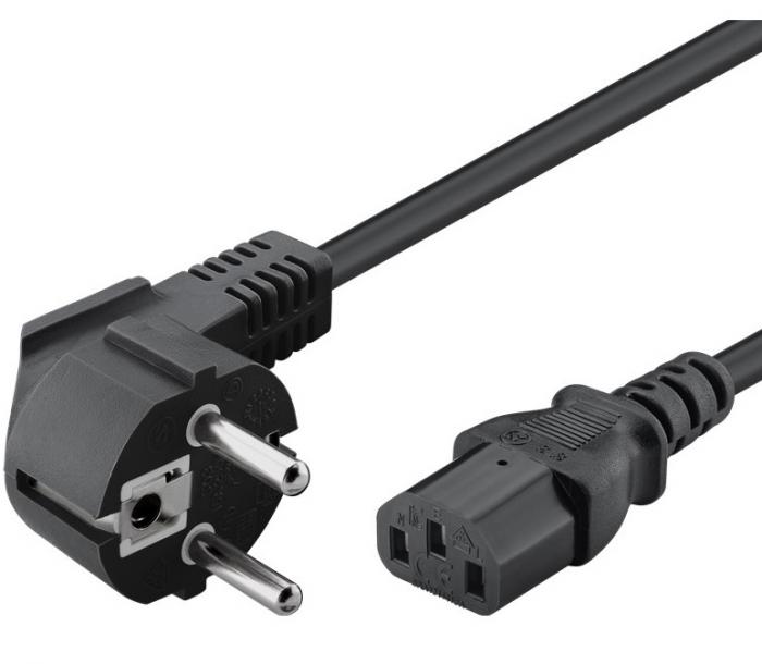 ΚΑΛΩΔΙΟ ΤΡΟΦΟΔΟΣΙΑΣ POWERTECH CAB-P020 1.5M BLACK